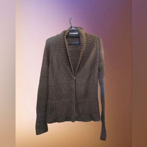 GAP Women's Brown Cardigan Sweater